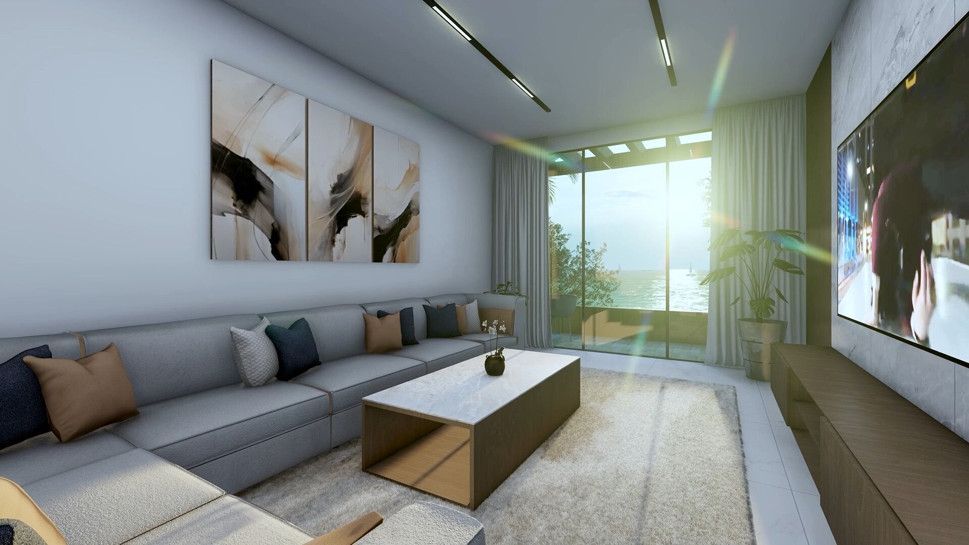 NEO Villa Exterior Design and Interior  3D model_24