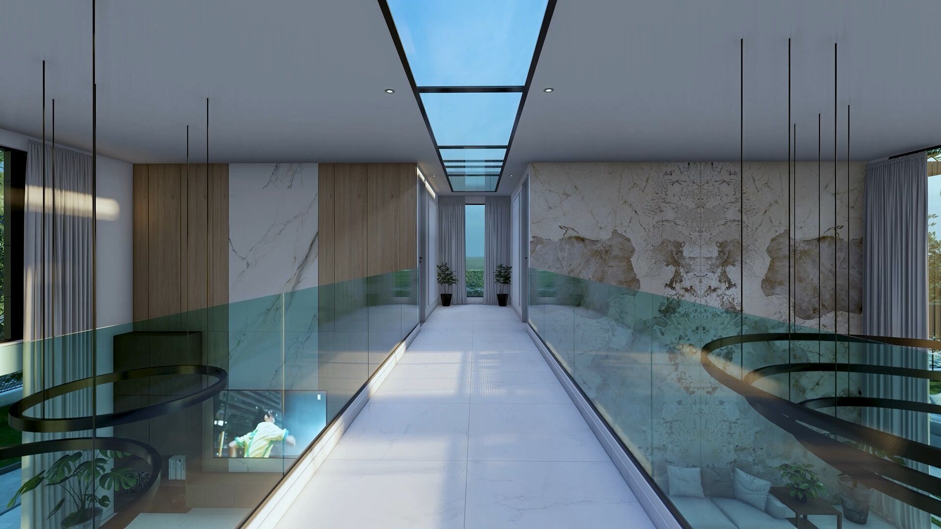 NEO Villa Exterior Design and Interior  3D model_22