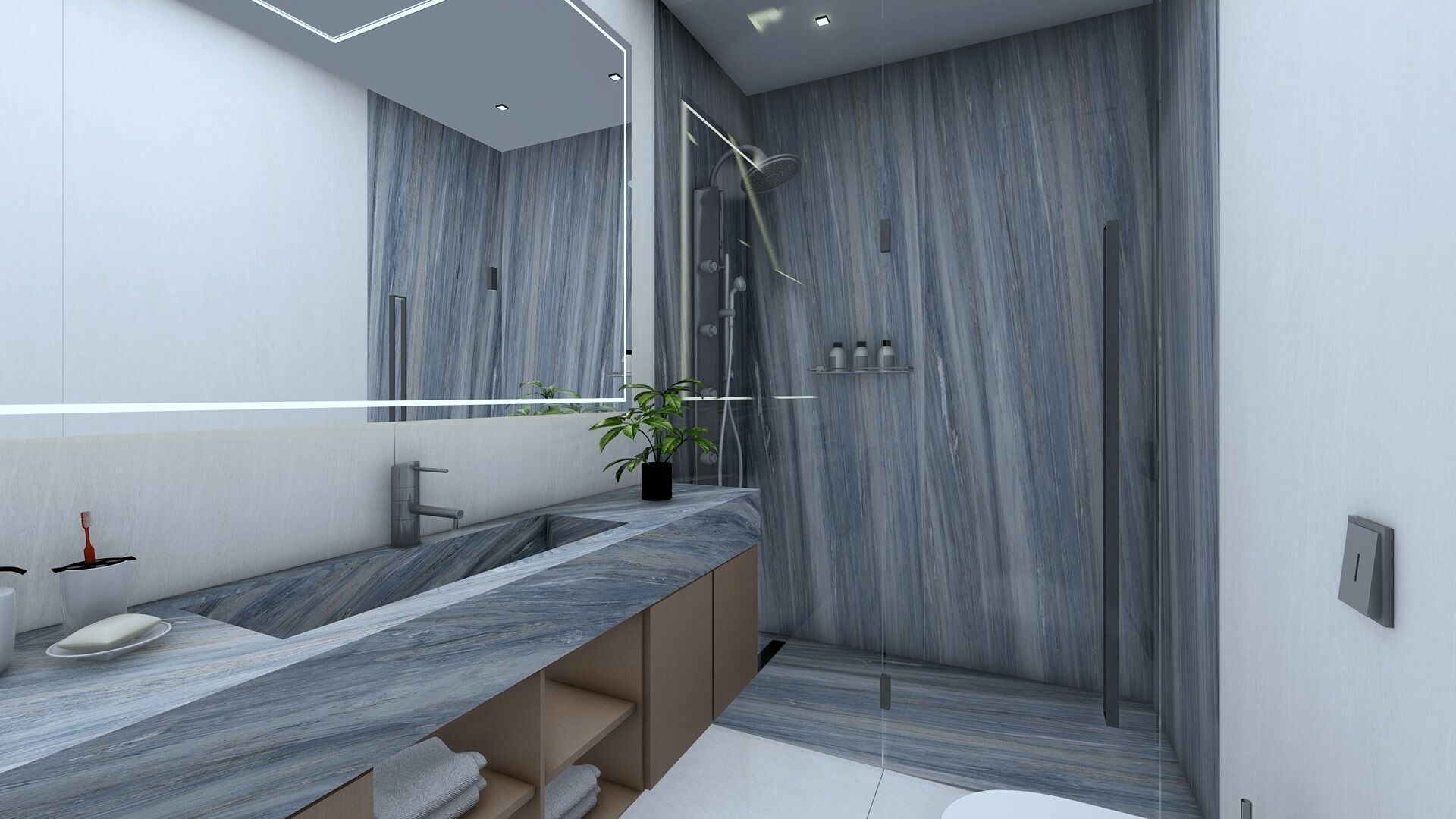 NEO Villa Exterior Design and Interior  3D model_19