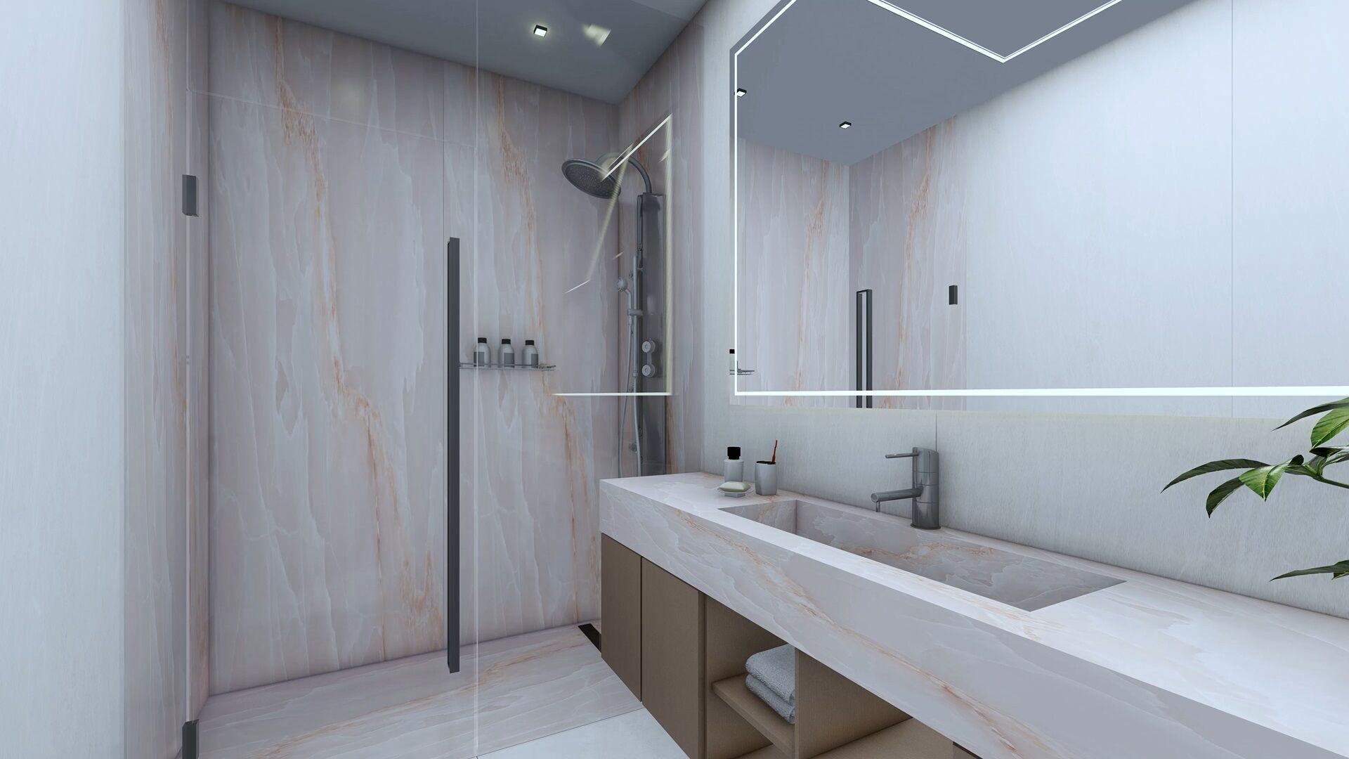 NEO Villa Exterior Design and Interior  3D model_21