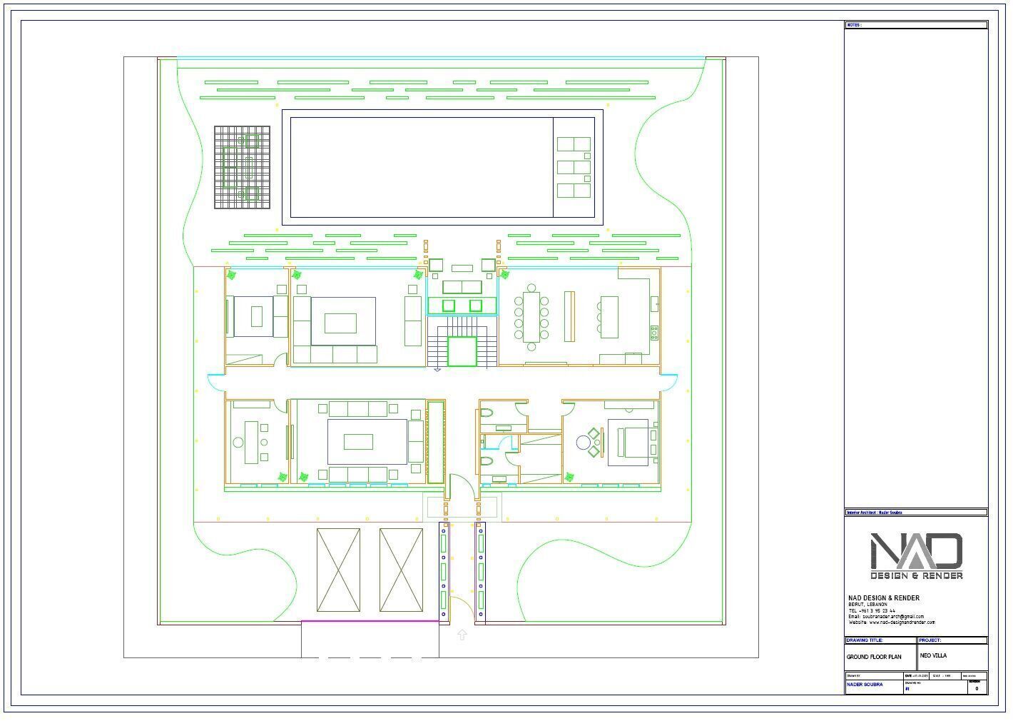NEO Villa Exterior Design and Interior  3D model_31