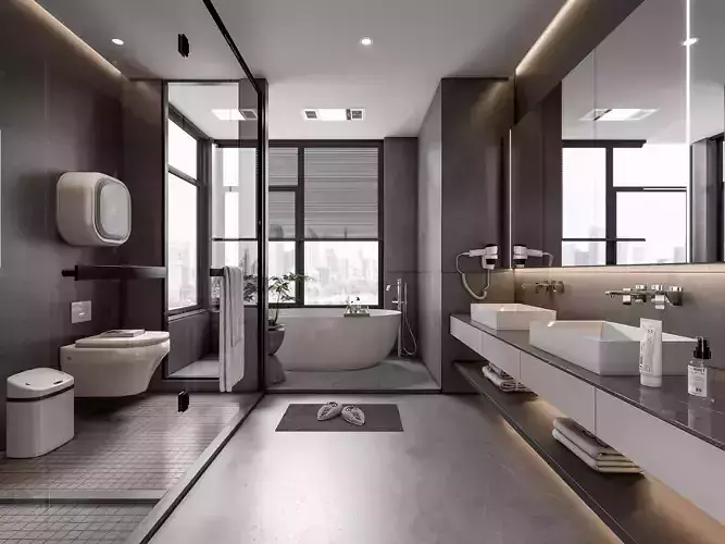 Bathroom 101 3D model