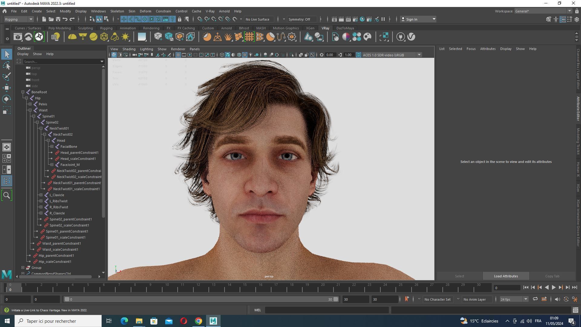 Realistic Male Body Perfect Base Shape Low-poly 3D model 3D Model Collection_25