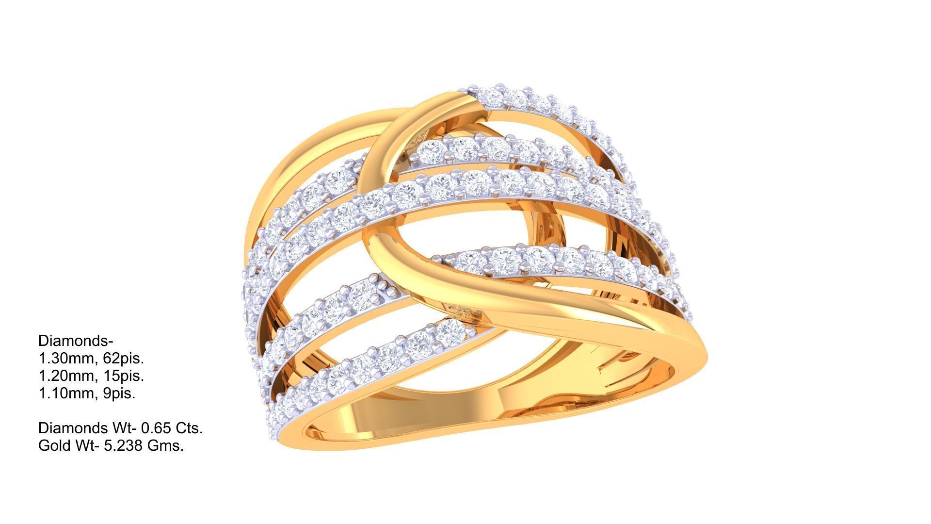   Women Ring MTL 3dm STL OBJ FBX Details 3D print model_2