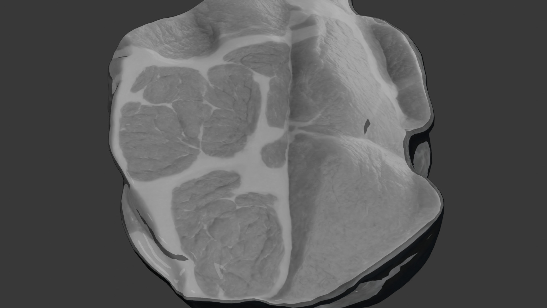 Beef Shoulder meat Low Poly Low-poly 3D model_35