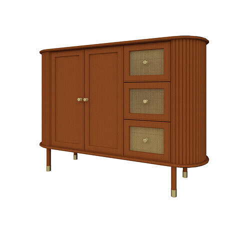 Parametric Sideboard Revit 3D model