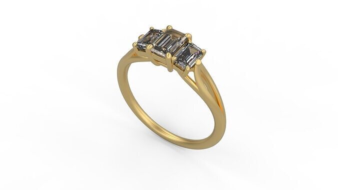 Women Solitaire 4070 3D print model