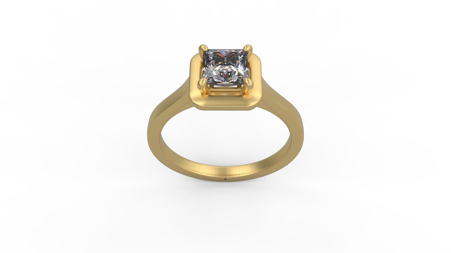 Women Solitaire 4063 3D print model_3