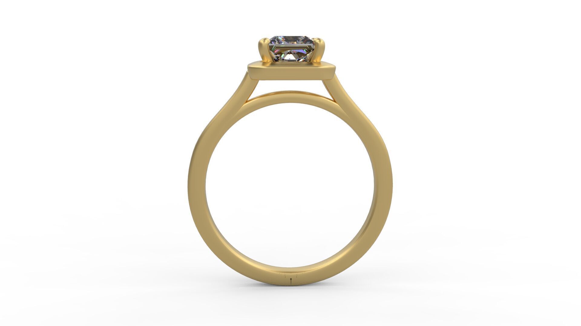 Women Solitaire 4063 3D print model_1