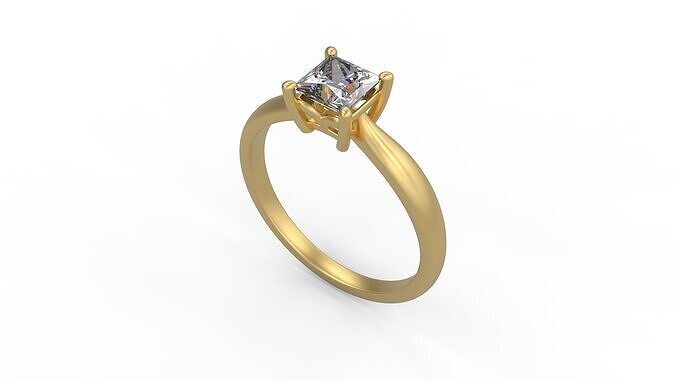 Women Solitaire 4062 3D print model