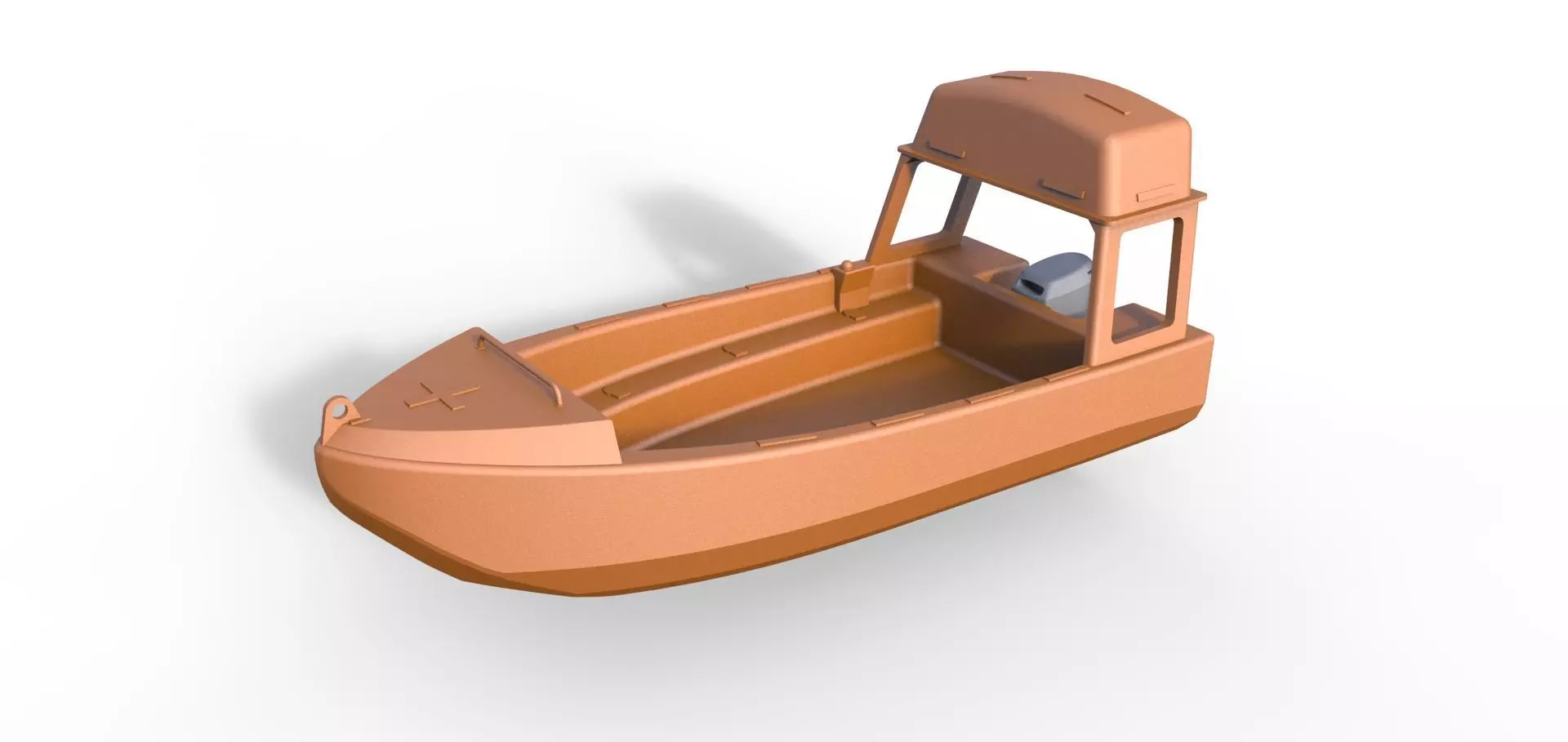Rescue Boat 3D print model_0