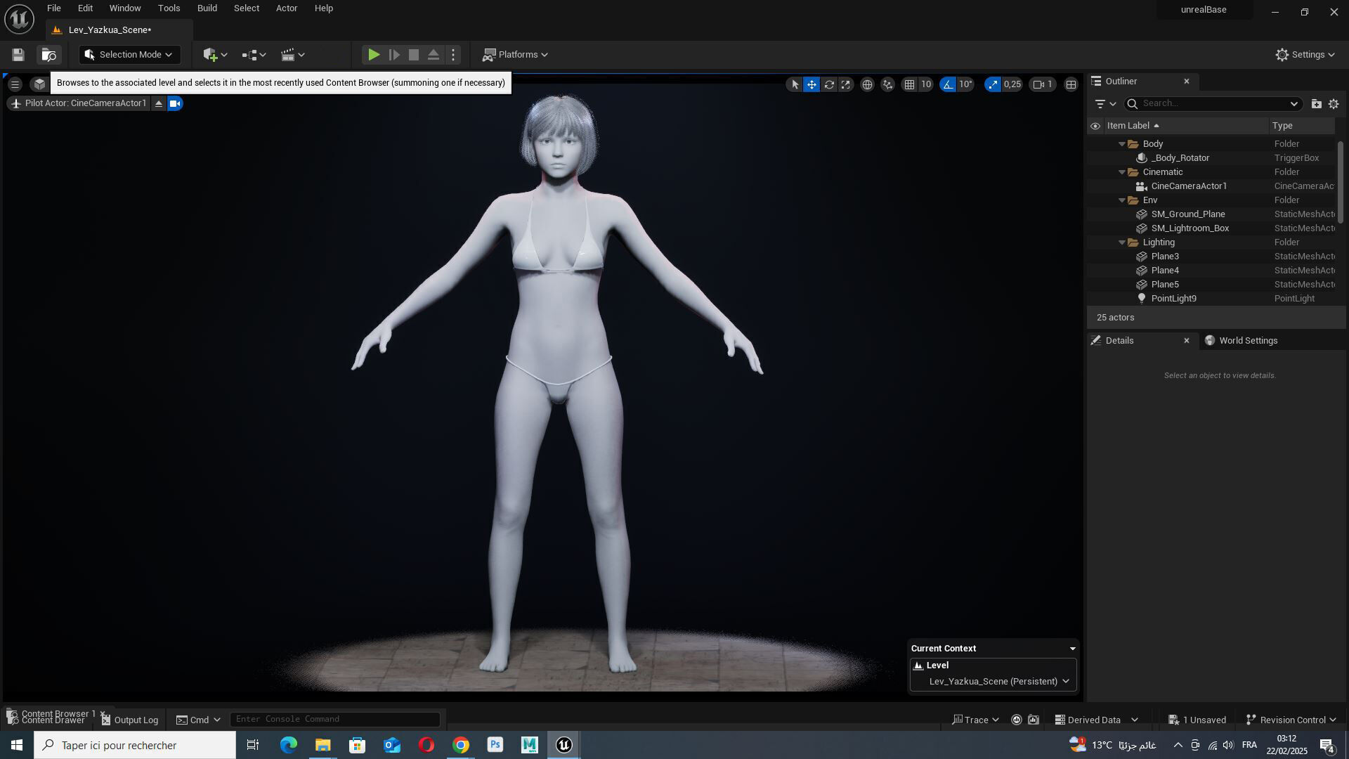 Free Rigged Female 3D Character Game Animation Ready Free low-poly 3D model_18