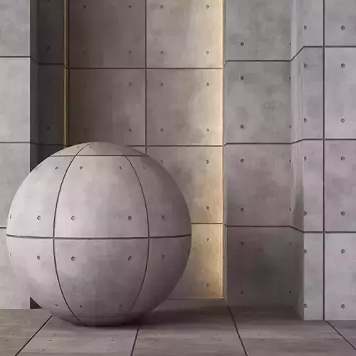 Concrete Panel Texture 4K -Seamless