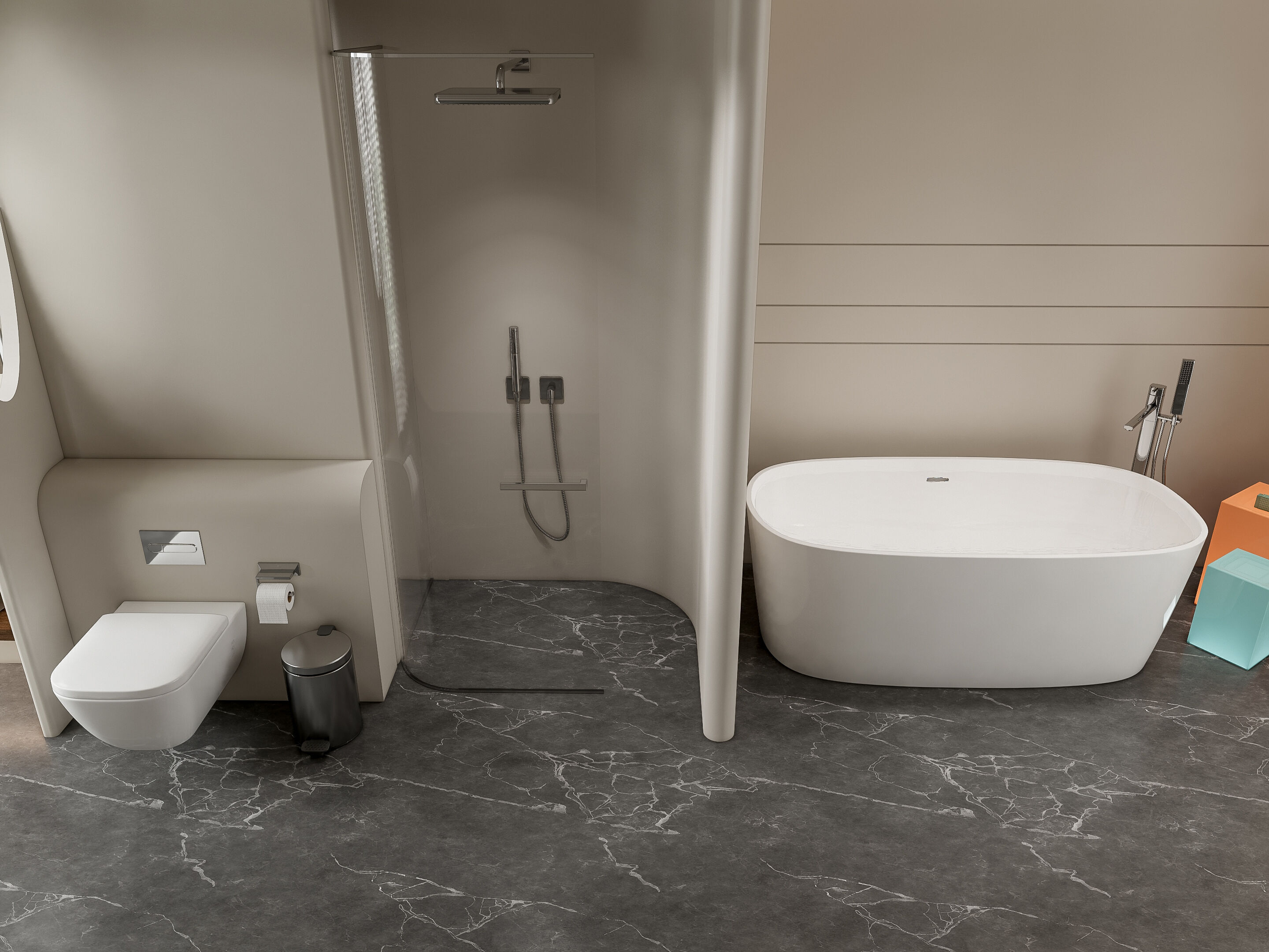 Bathroom 104 3D model_7