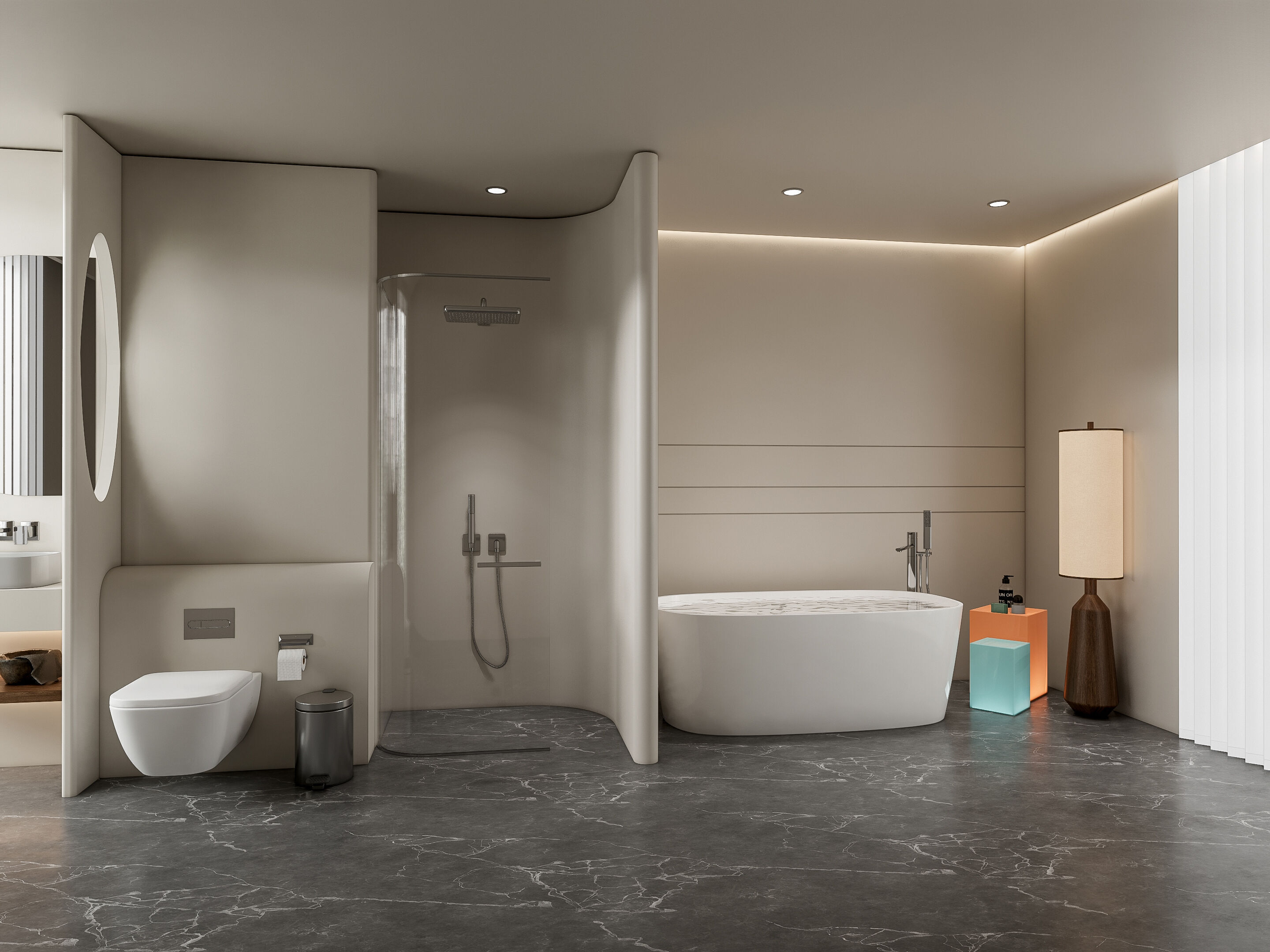 Bathroom 104 3D model_2