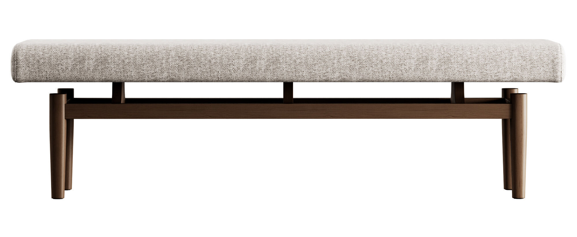 Upholstered Bench By Corcovado Design 3D model_13