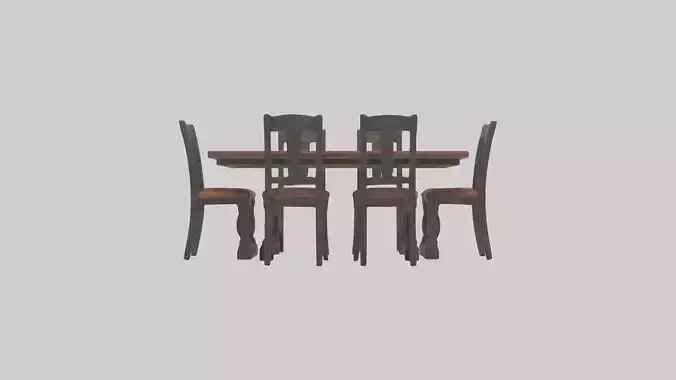 Dining table model
