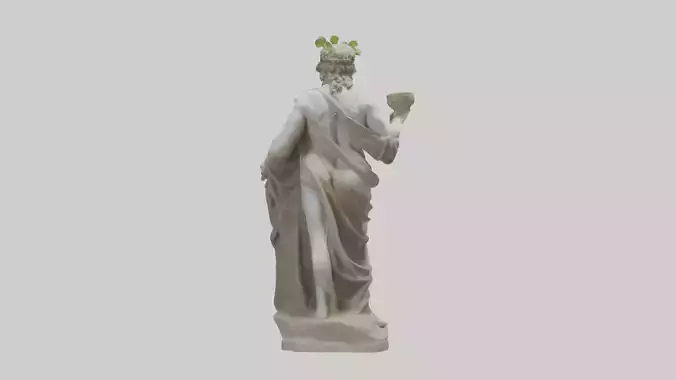 Dionysus statue model