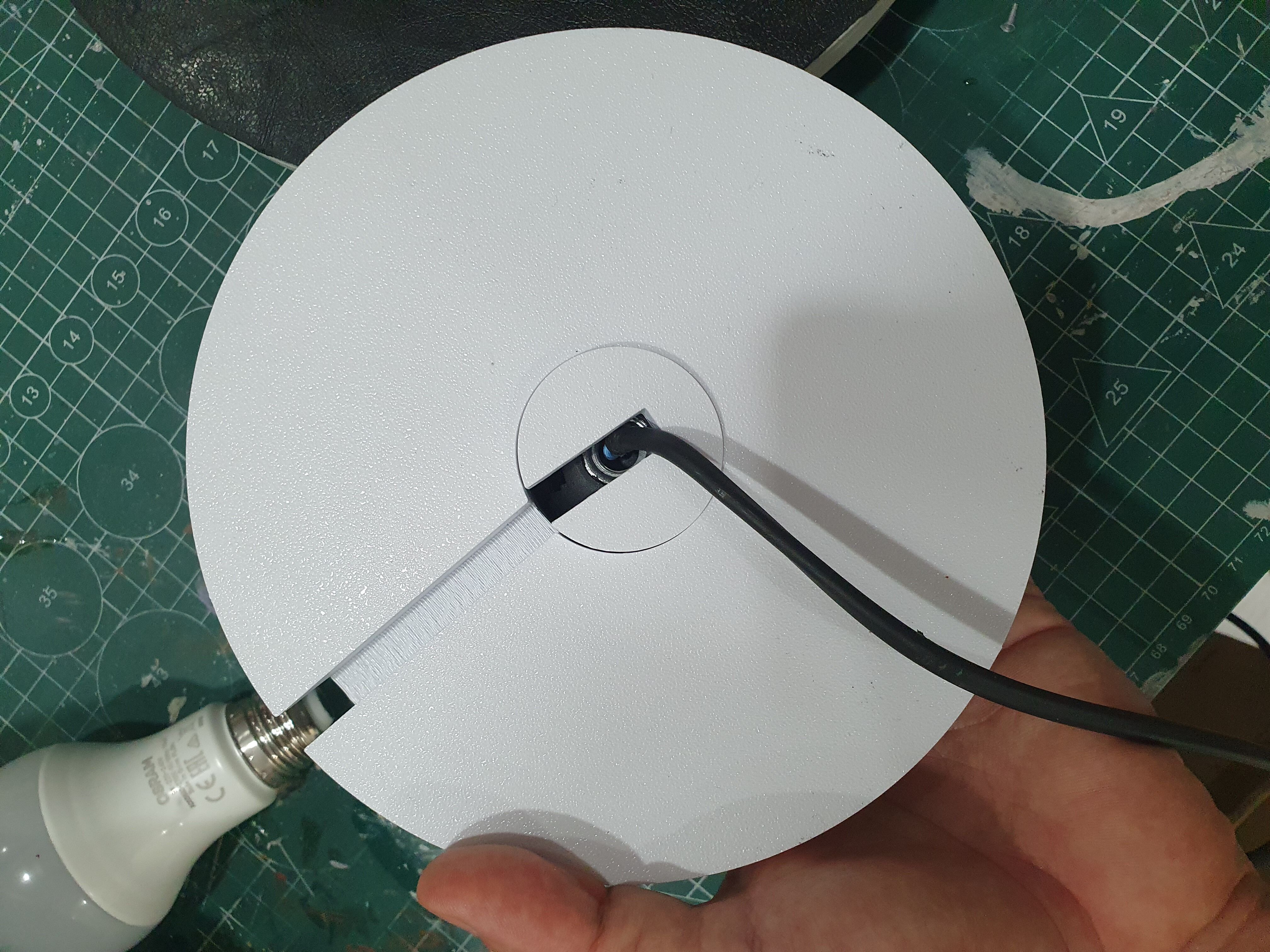 Planet Lamp -- Mercury -- 3D Print Ready Night Light 3D print model_4