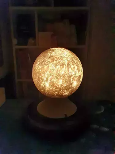 Planet Lamp -- Mercury -- 3D Print Ready Night Light 3D print model