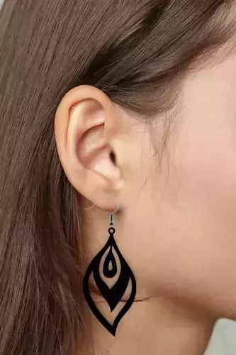 Earrings Modern Minimalist