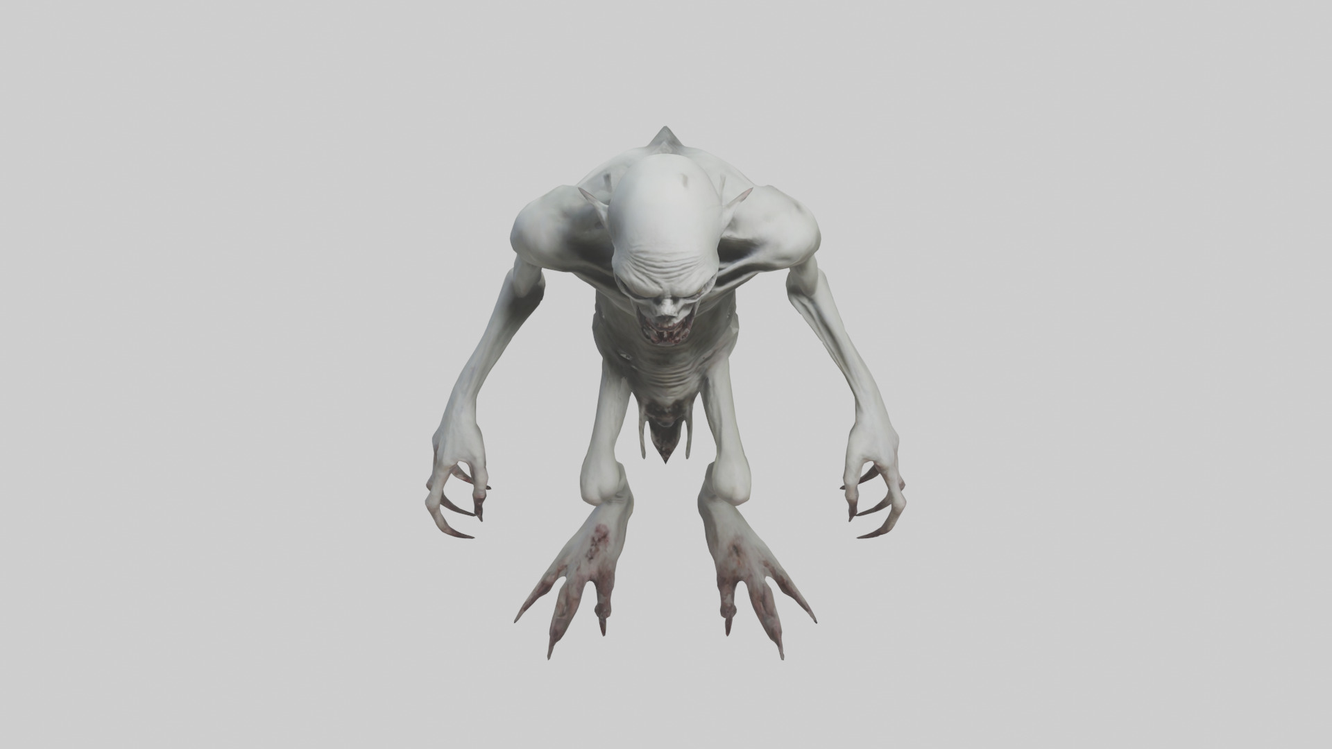 Distorted ghoul model 3D model_16