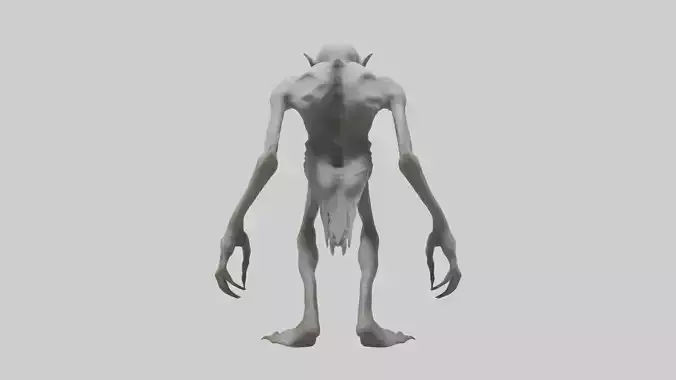 Distorted ghoul model