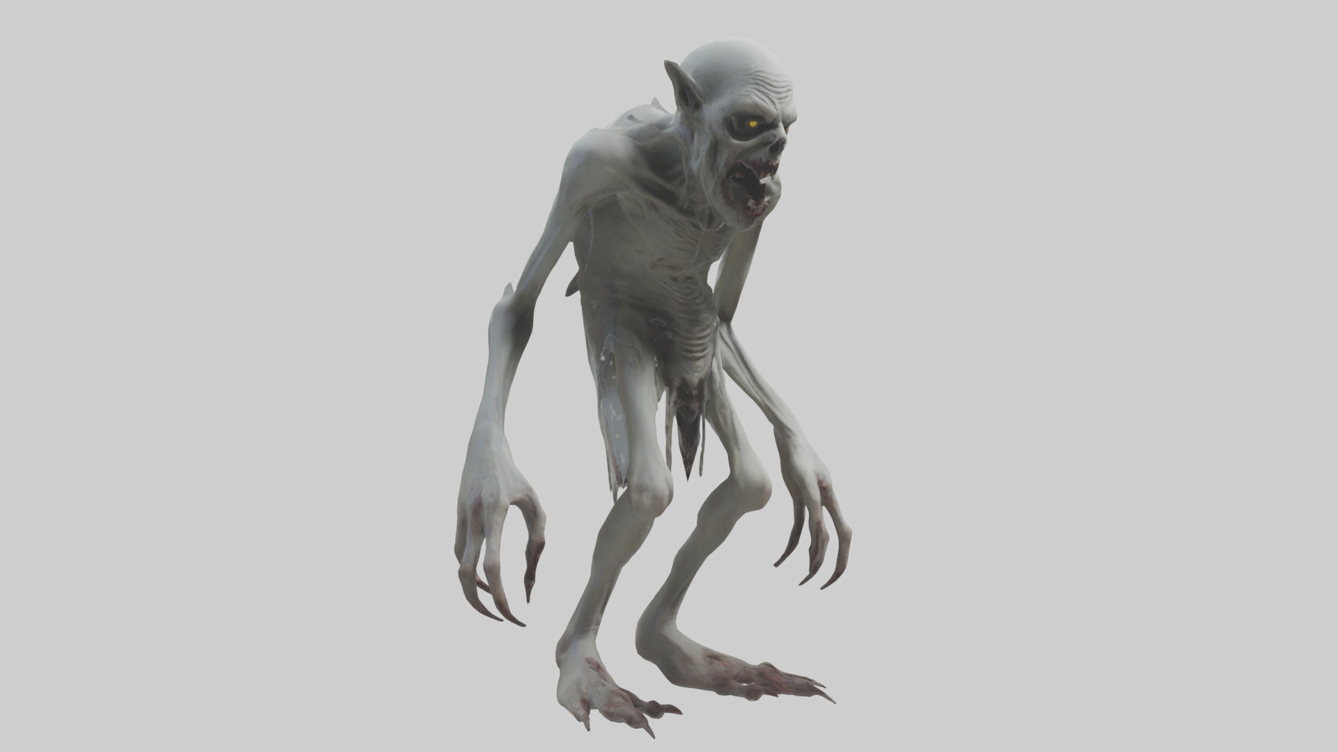 Distorted ghoul model 3D model_11