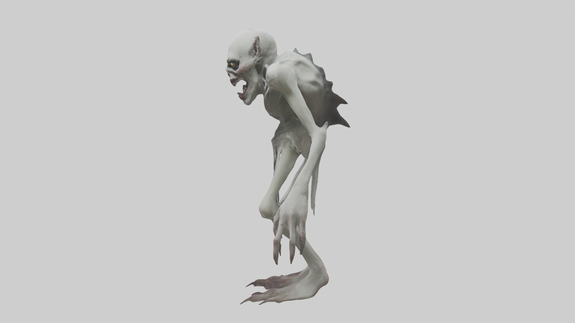 Distorted ghoul model 3D model_12