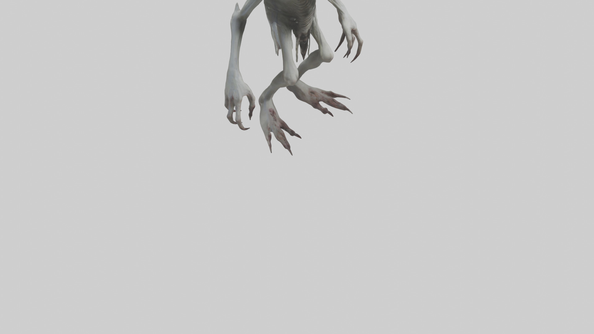 Distorted ghoul model 3D model_6