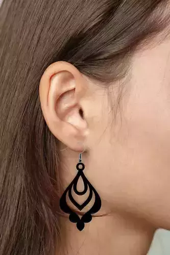 Earrings Modern Minimalist