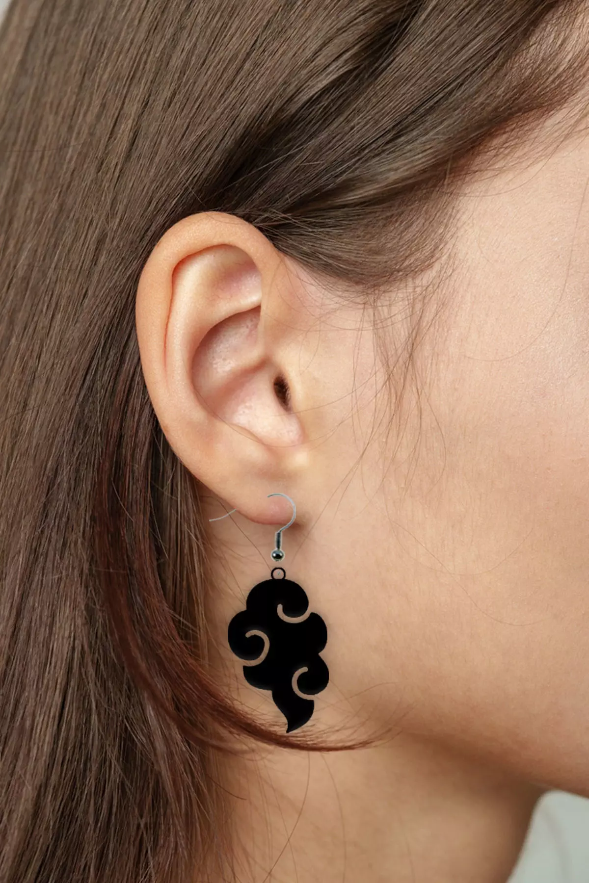 Earrings Modern Minimalist 3D print model_0