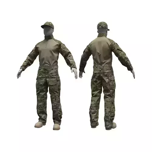 Crye Precision G3 Uniform Pants and Shirt - Marvelous Designer
