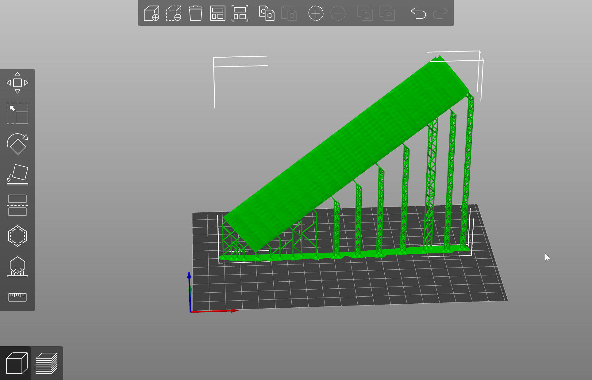 Pre supported H0 1-87 scale Tamns 893 freight car 3D print model_16