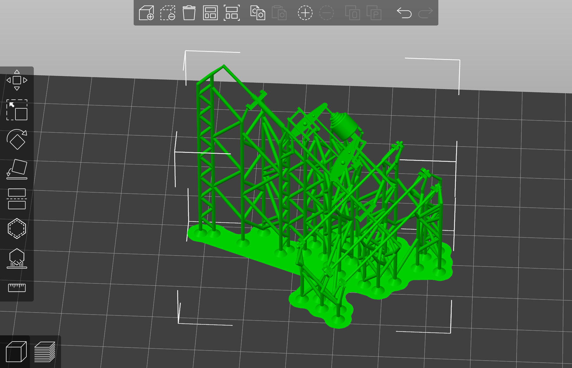 Pre supported H0 1-87 scale Tamns 893 freight car 3D print model_18