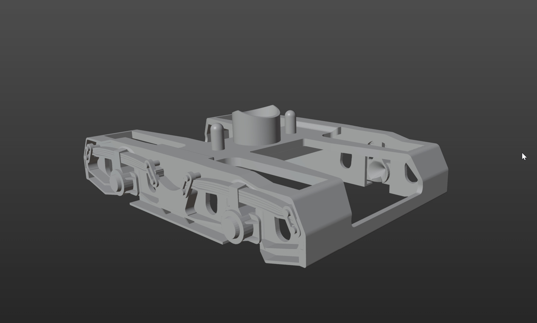 Pre supported H0 1-87 scale Tamns 893 freight car 3D print model_15