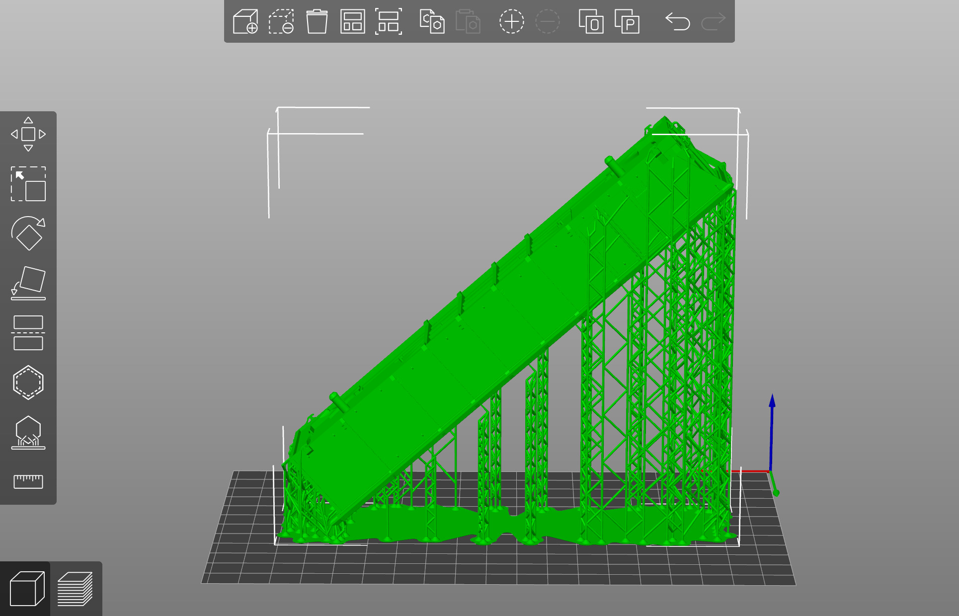 Pre supported H0 1-87 scale Tamns 893 freight car 3D print model_28