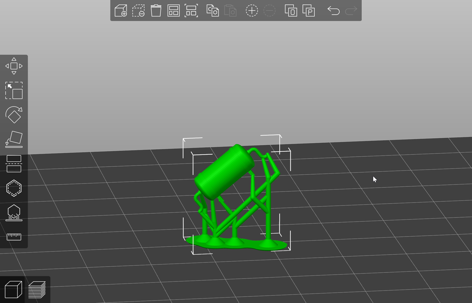 Pre supported H0 1-87 scale Tamns 893 freight car 3D print model_20