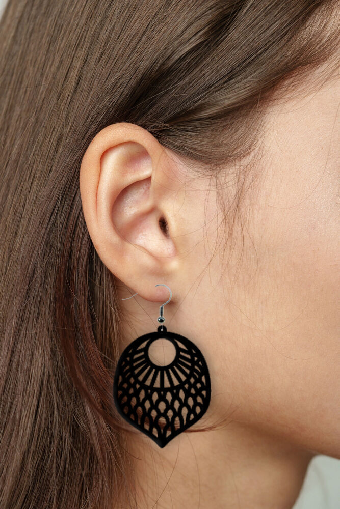 Earrings Modern Minimalist 3D print model_2