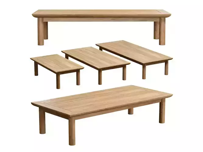 Restoration Hardware Lindon Coffee Tables