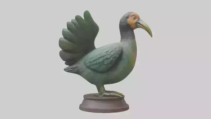 Dodo bird statue model