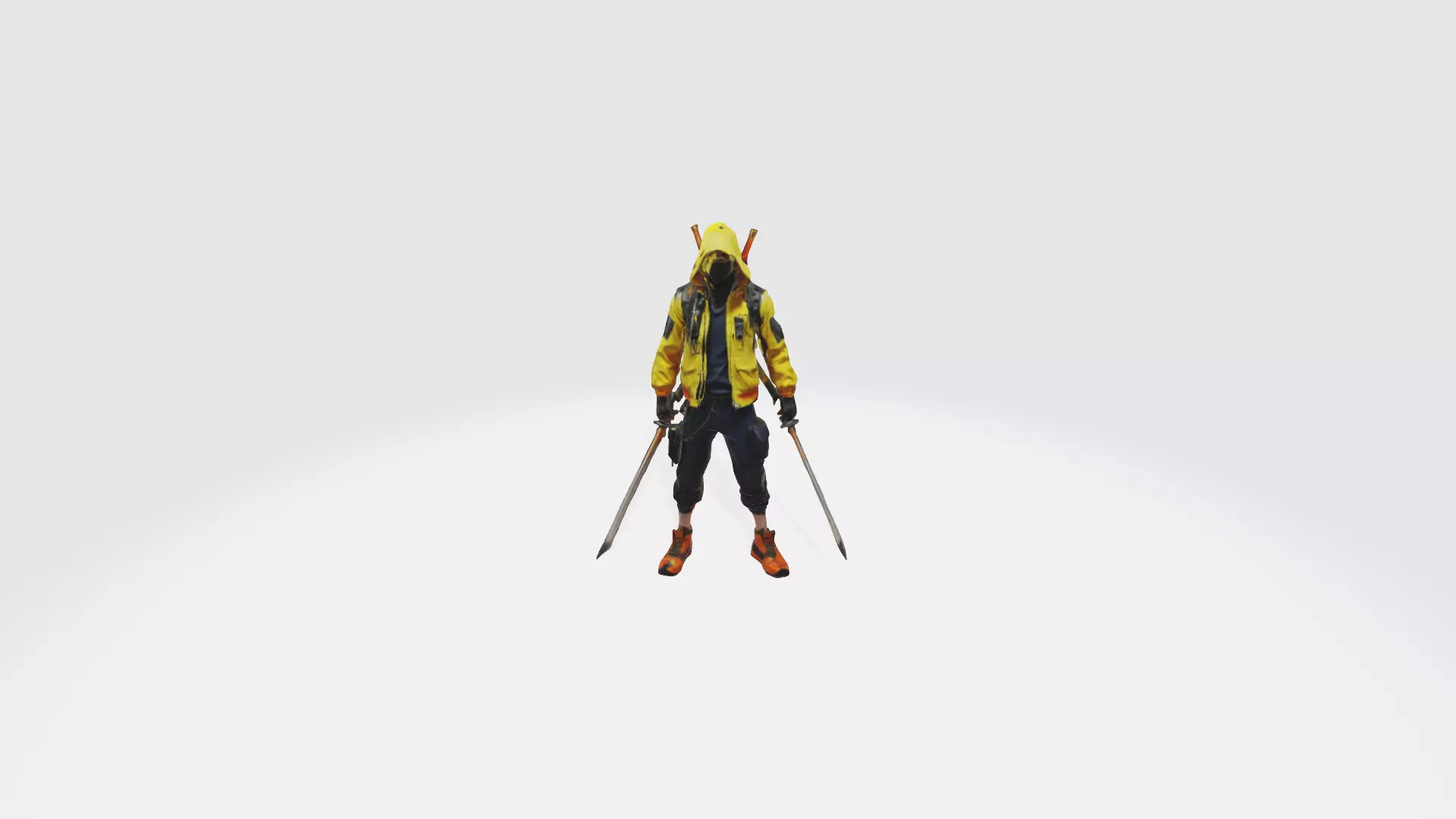 Ryzen Storm 3D Free low-poly 3D model