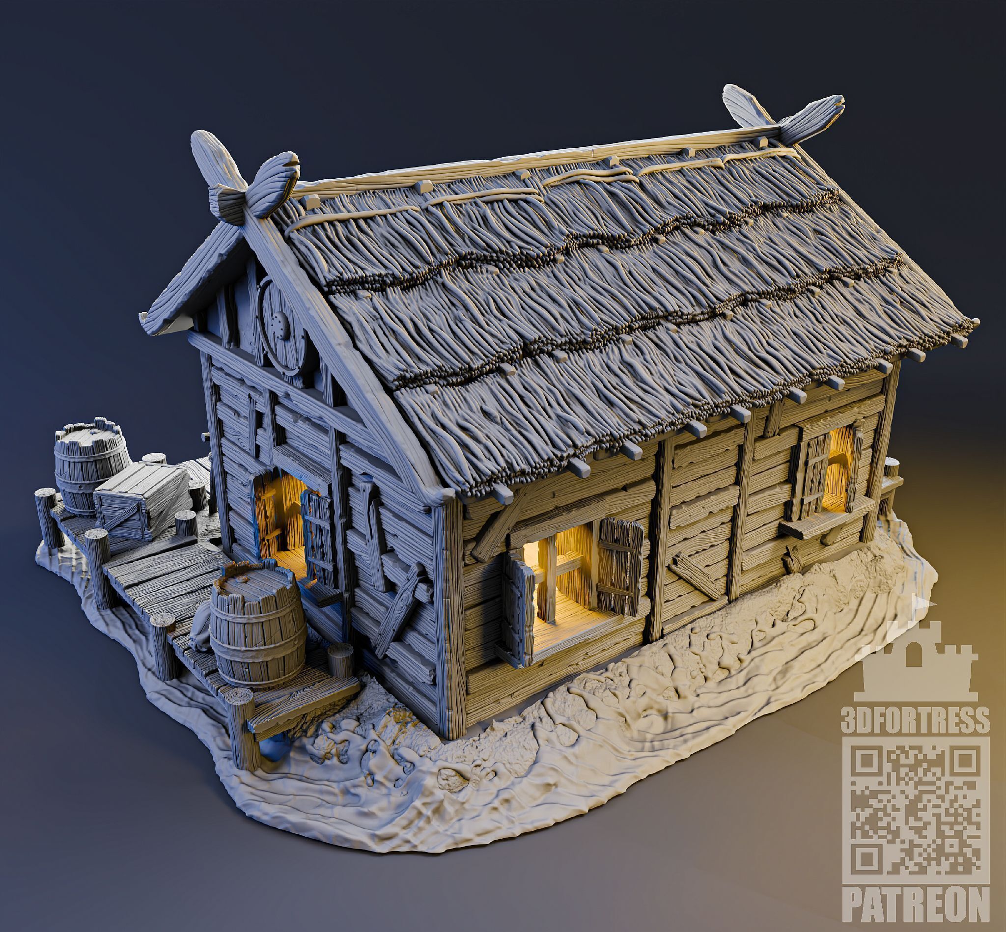 VIP Custom House 3D print model_18
