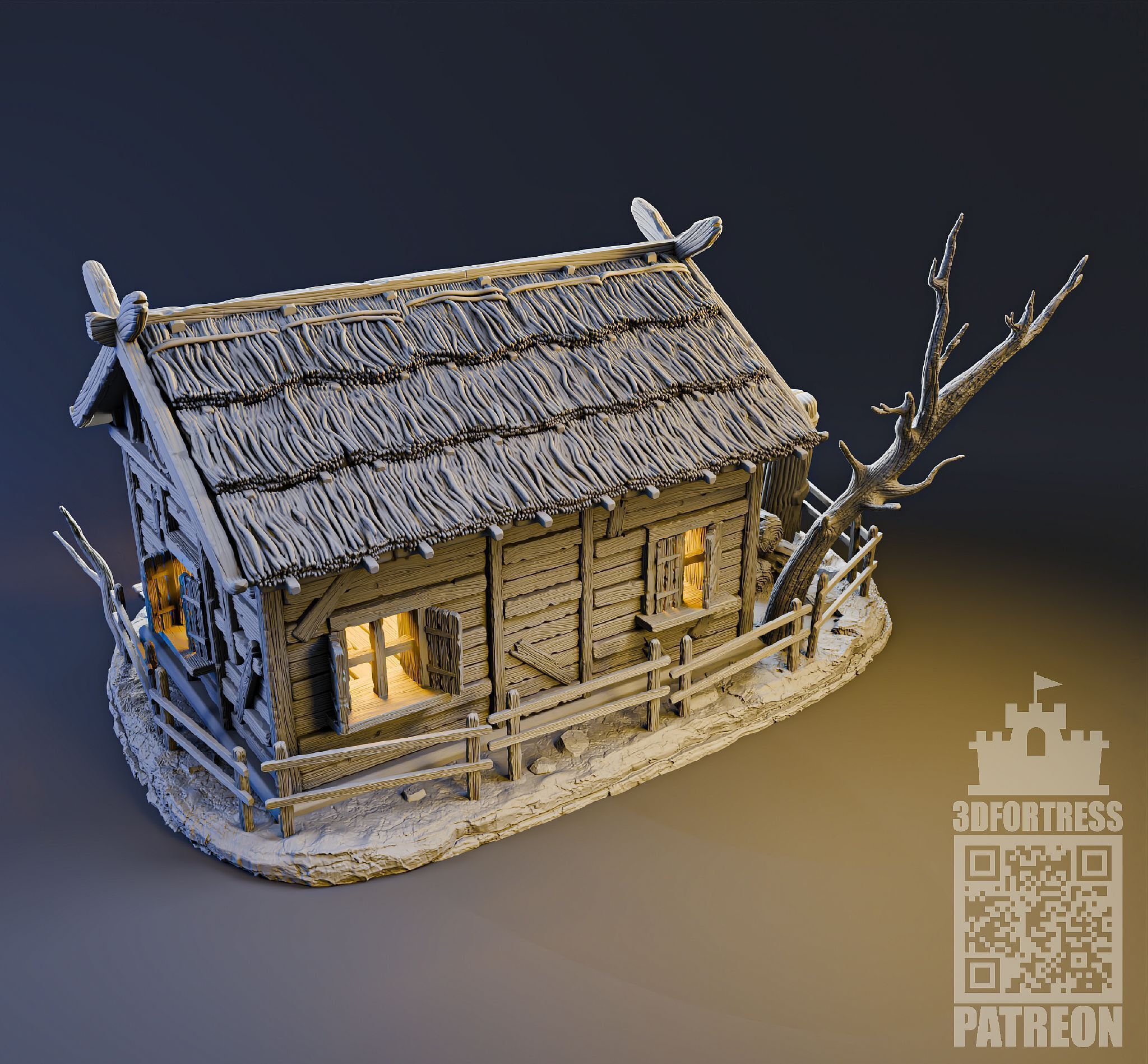 VIP Custom House 3D print model_14