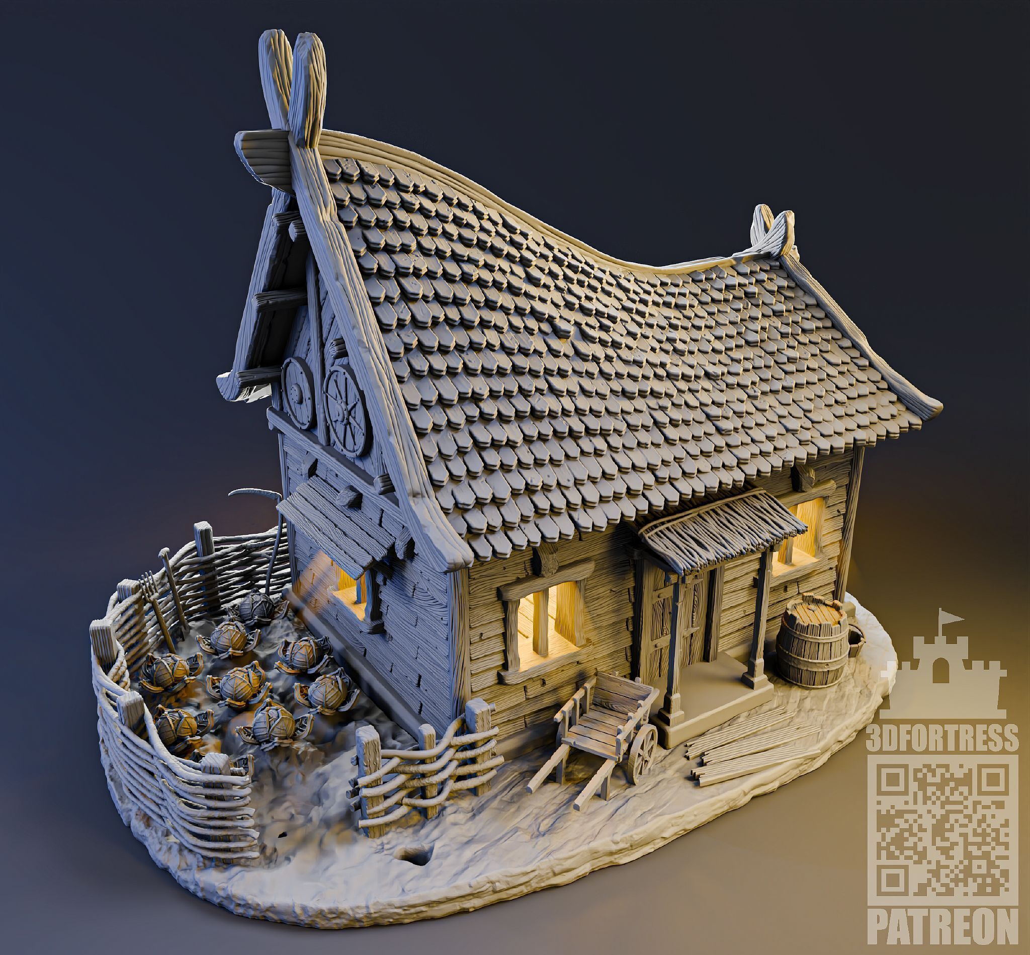 VIP Custom House 3D print model_8