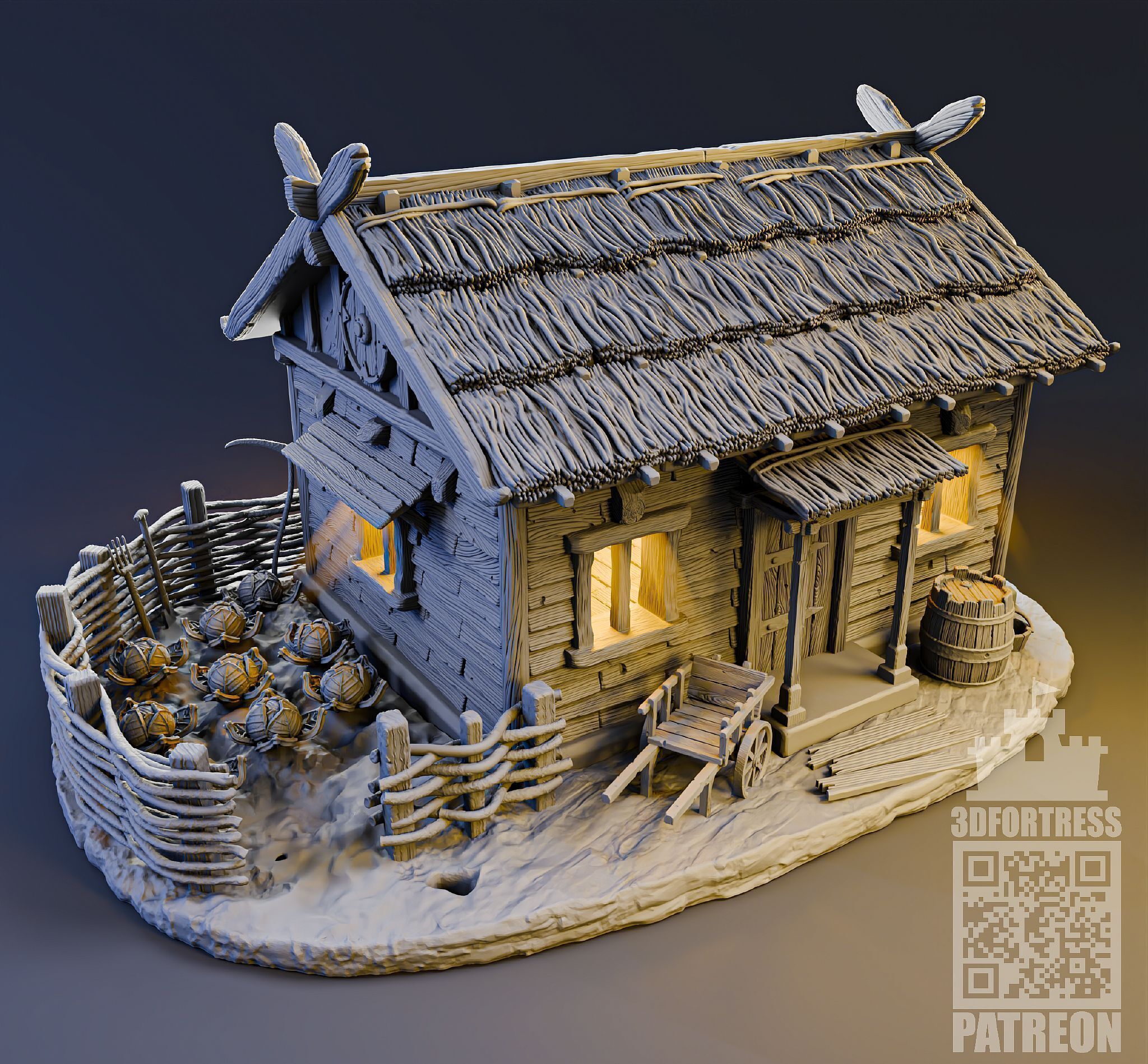 VIP Custom House 3D print model_6