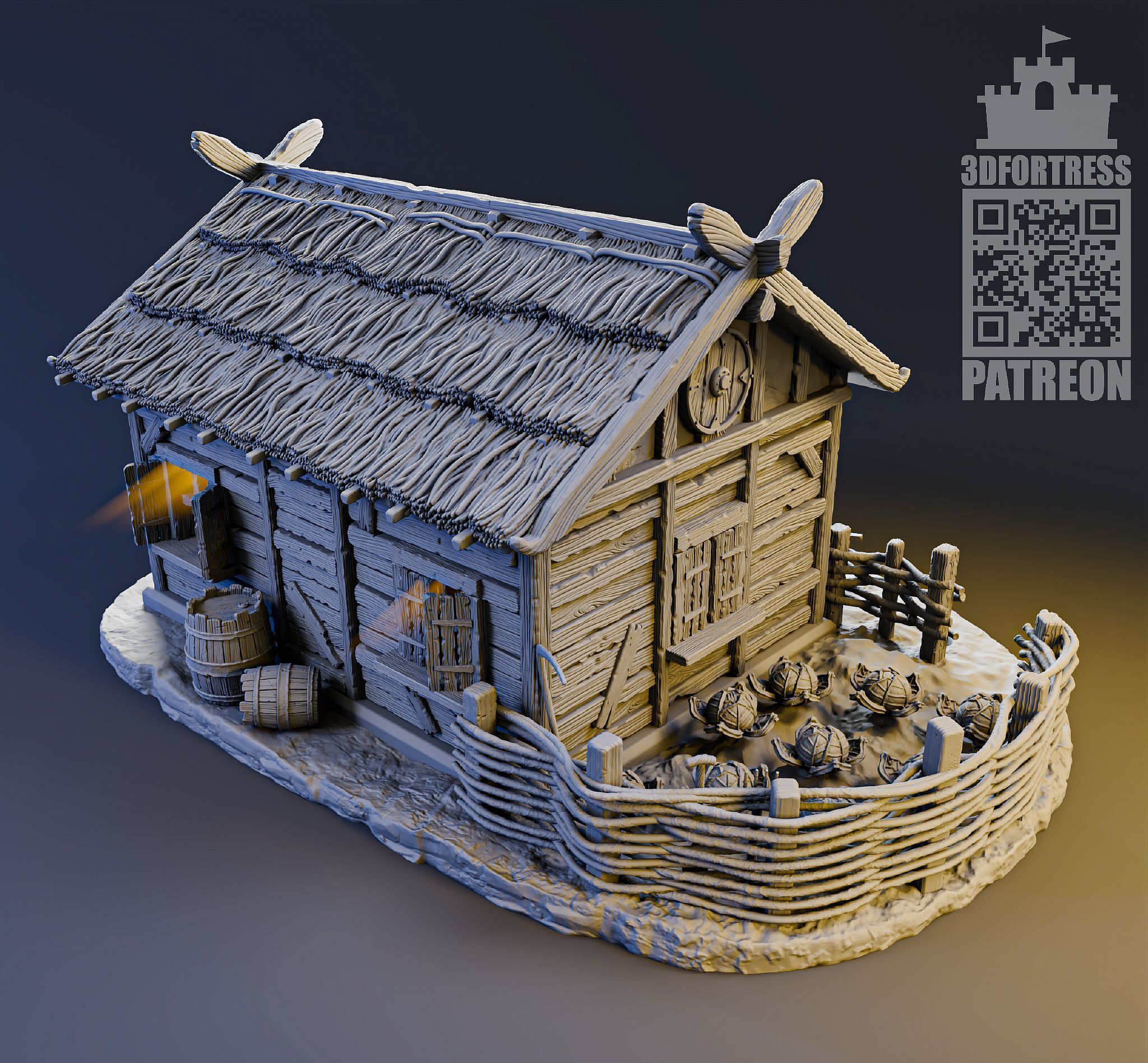 VIP Custom House 3D print model_1