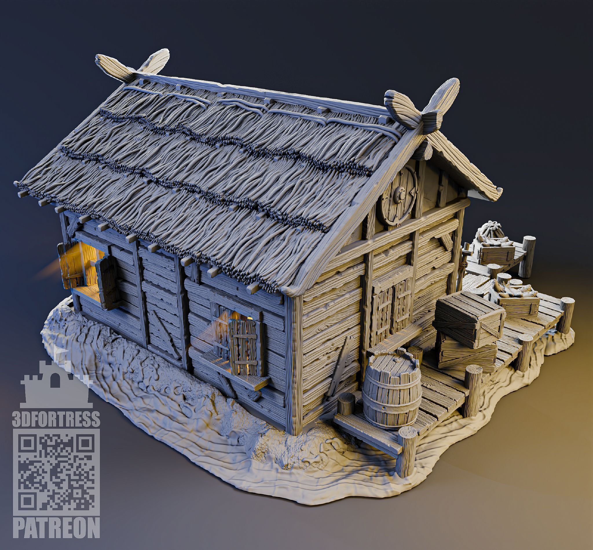 VIP Custom House 3D print model_17