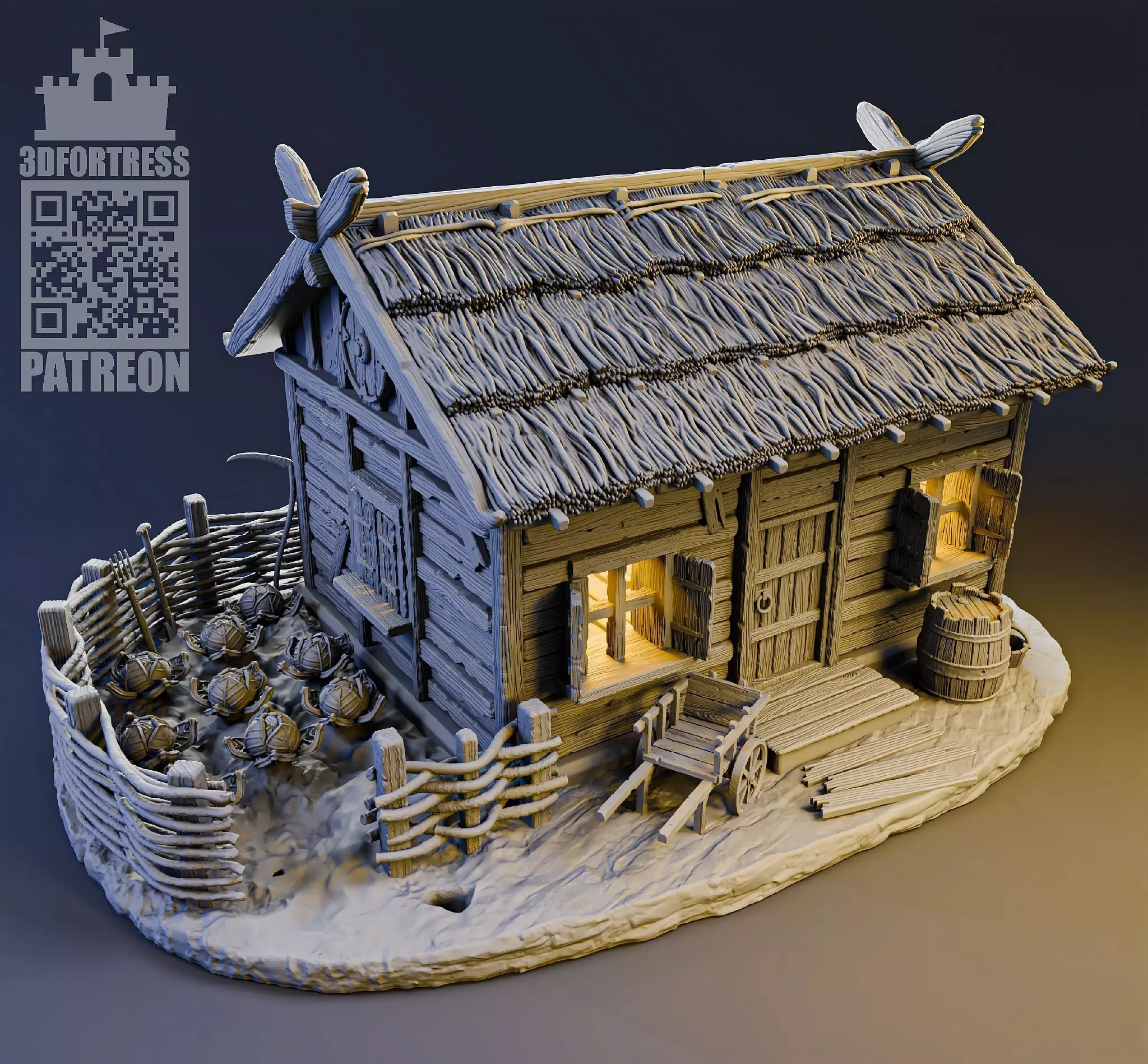 VIP Custom House 3D print model_0