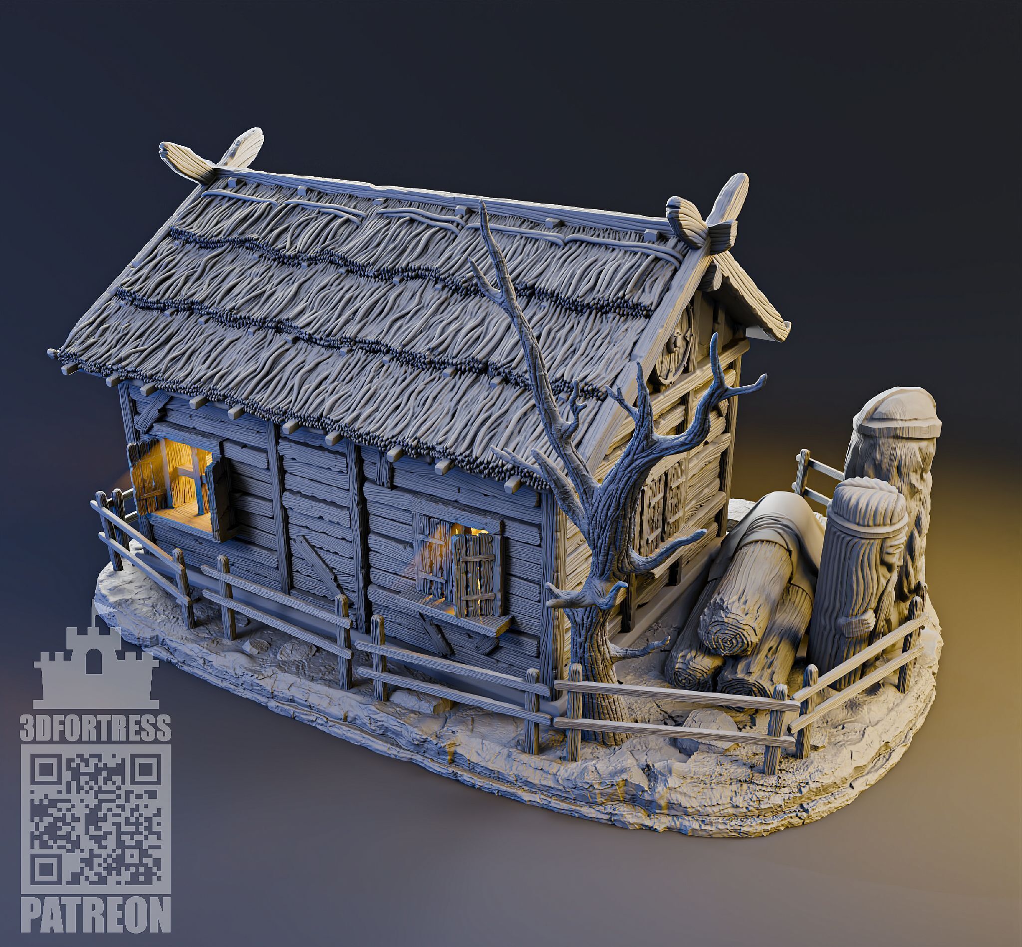VIP Custom House 3D print model_13